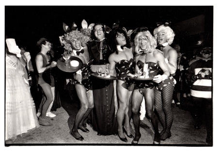 The Pope and Playboy Bunnies, West Hollywood Halloween