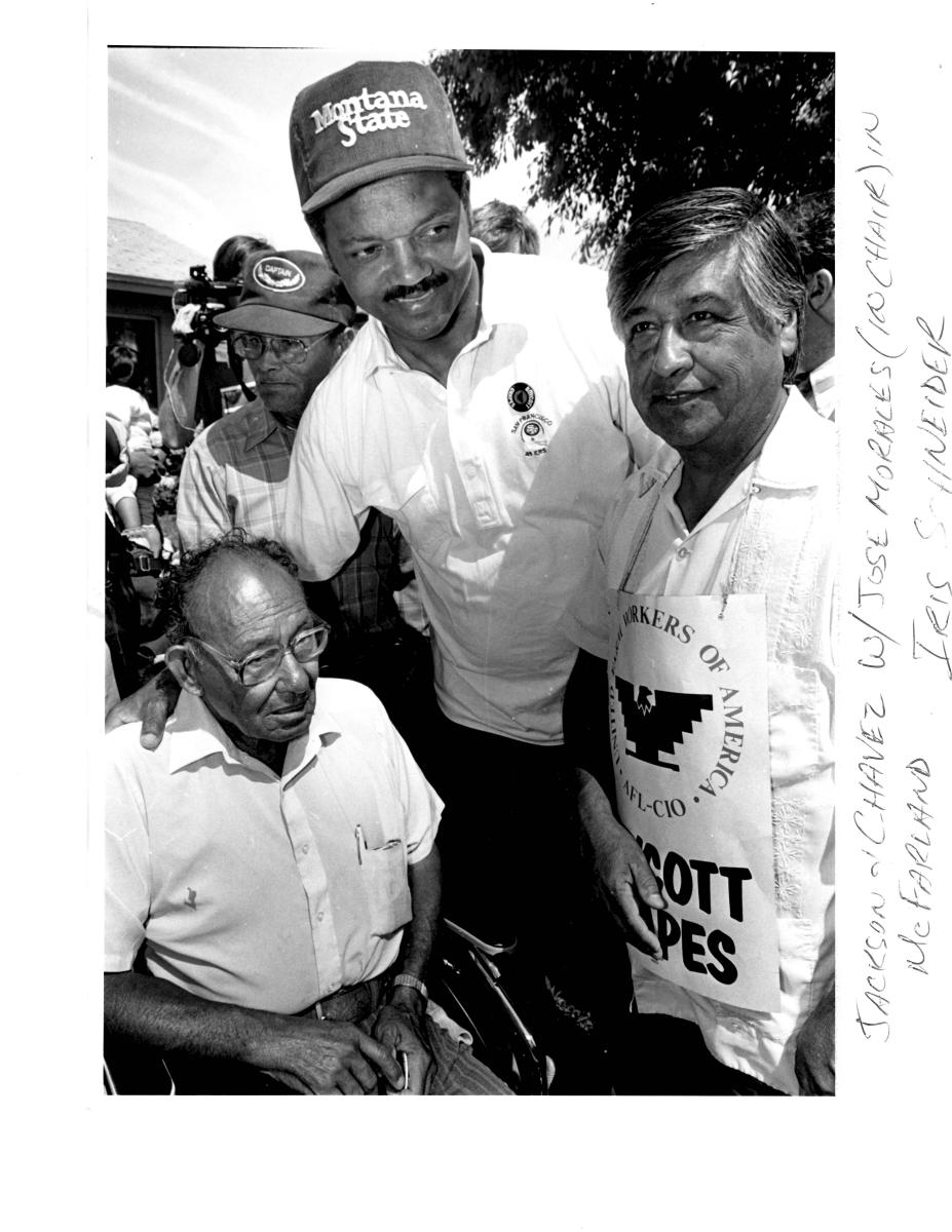 Jesse Jackson and Cesar Chavez