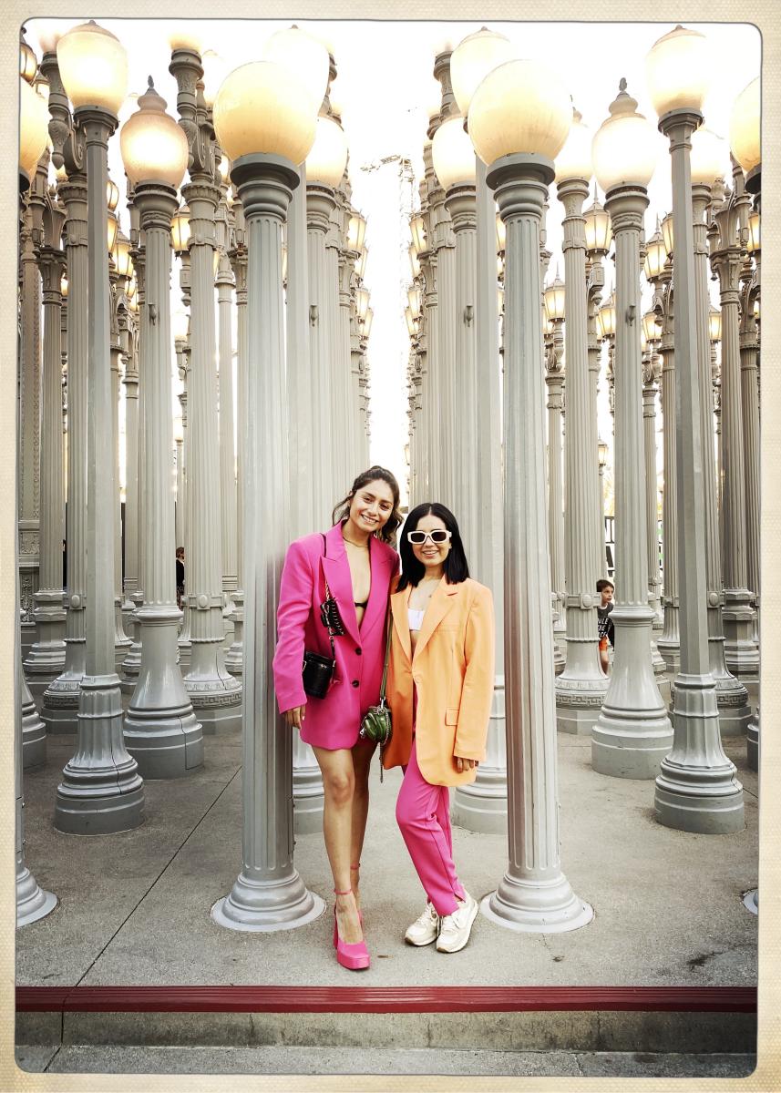 LACMA Lampposts by Chris Burden