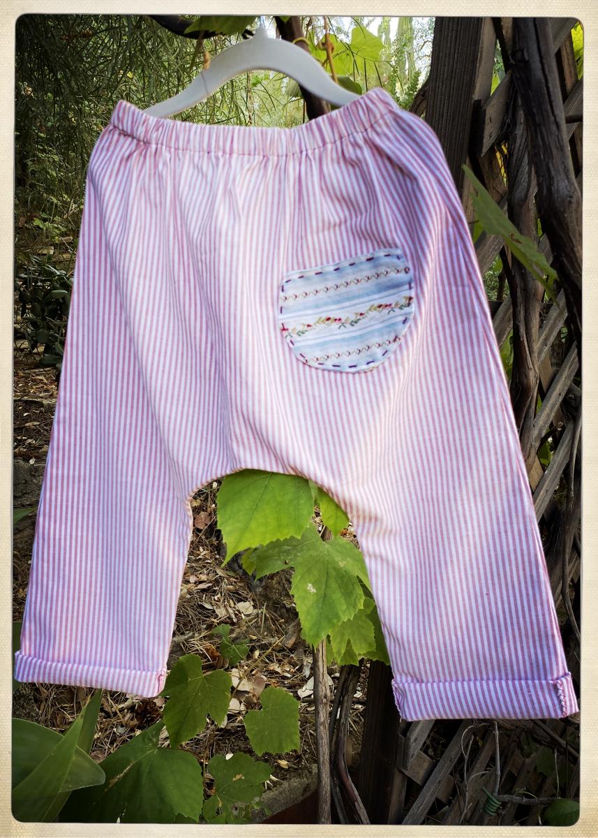 Cotton, vintage pocket. Size 4