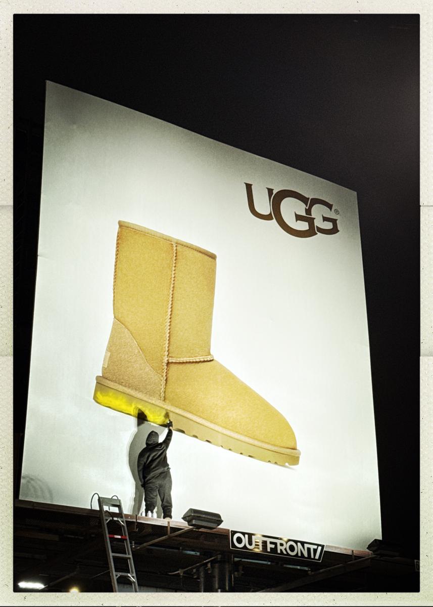 Planned graffiti, Los Angeles 2025