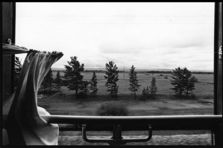 Trans Siberian Railway window, 1987