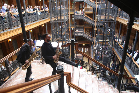 Classical music in historic places, Bradbury building